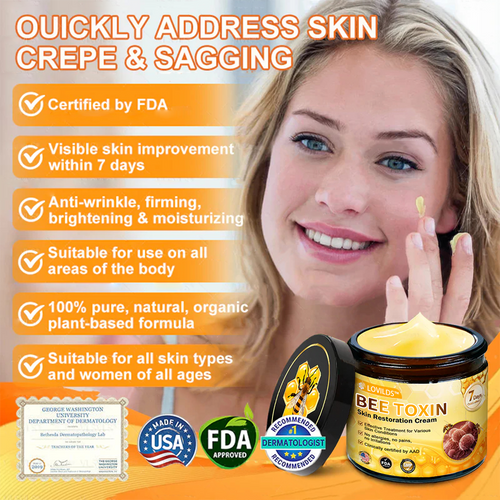 LOVILDS⢠Bee Toxin Skin Repair Cream(AAD Recommendedđ¨ââď¸)