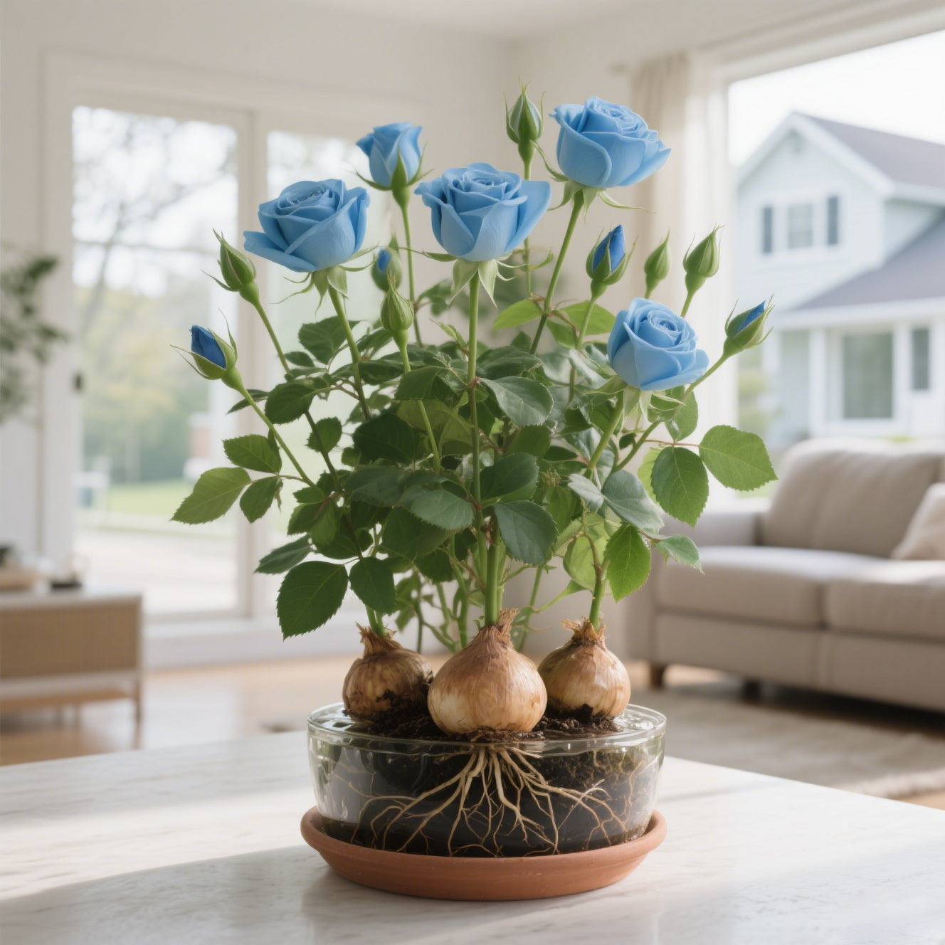 LOVILDS  ✨Hydroponic Rose Bulbs -Enchanting Fragrant🌹Can be grown in water or soil