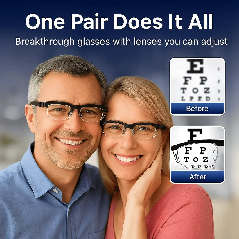 LOVILDS See Every Moment in Perfect Focus with Adjustable Focus Glasses