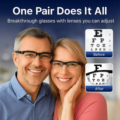 LOVILDS See Every Moment in Perfect Focus with Adjustable Focus Glasses
