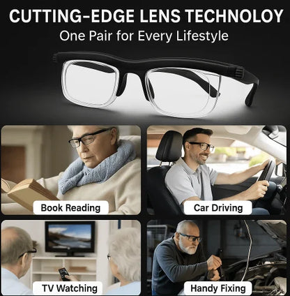 LOVILDS See Every Moment in Perfect Focus with Adjustable Focus Glasses