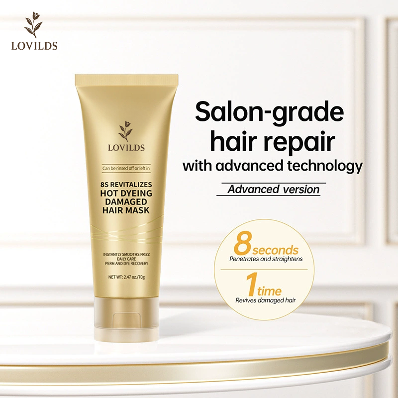【Last Day Promotion 80% OFF🌟】🎃🎃LOVILDS® No-Steam Hair Deep Repair Conditioning Mask for Damaged Hair
