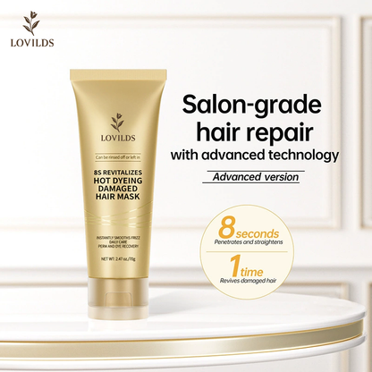 【Last Day Promotion 80% OFF🌟】🎃🎃LOVILDS® No-Steam Hair Deep Repair Conditioning Mask for Damaged Hair