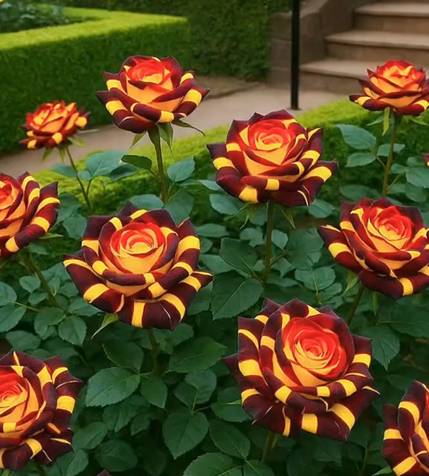 Rare Rose "Firebird" Seeds