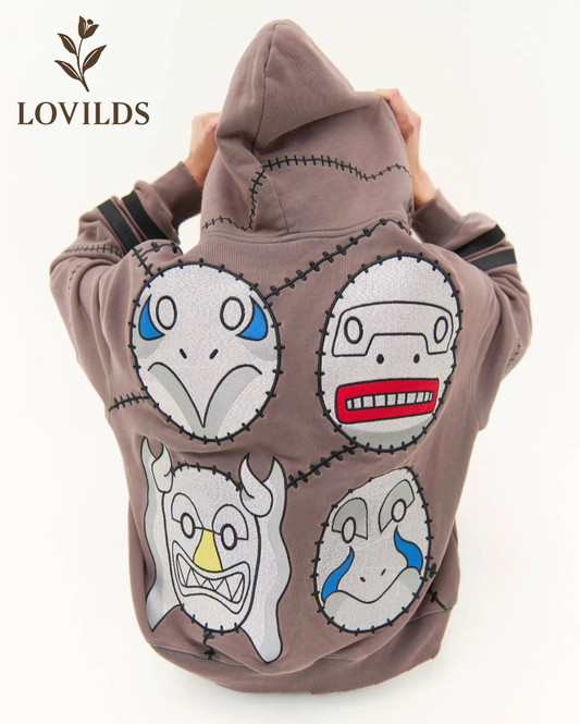 【Last Day Promotion 80% OFF🌟】🎃🎃LOVILDS KAKUZU INSPIRED HOODIE