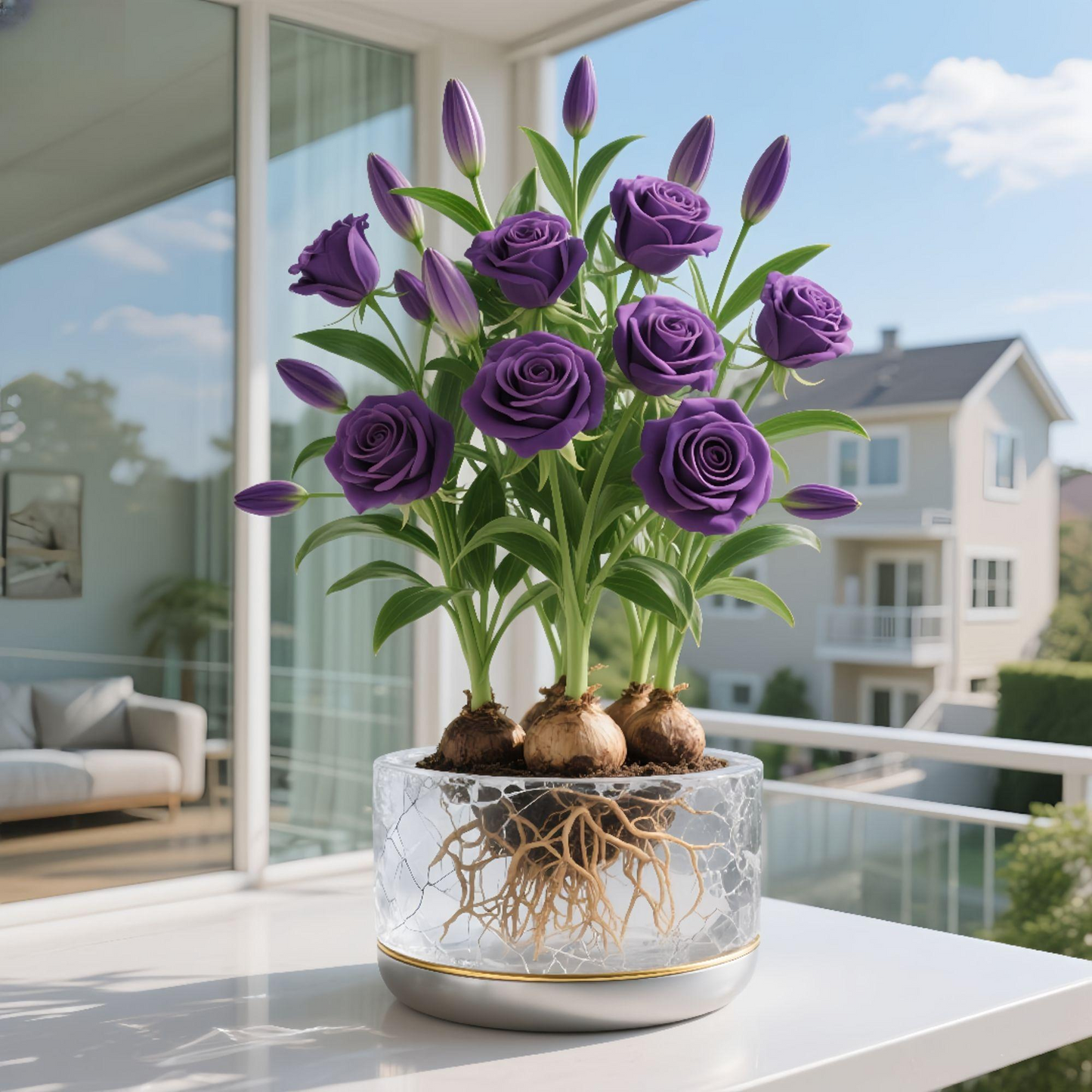 LOVILDS  ✨Hydroponic Rose Bulbs -Enchanting Fragrant🌹Can be grown in water or soil