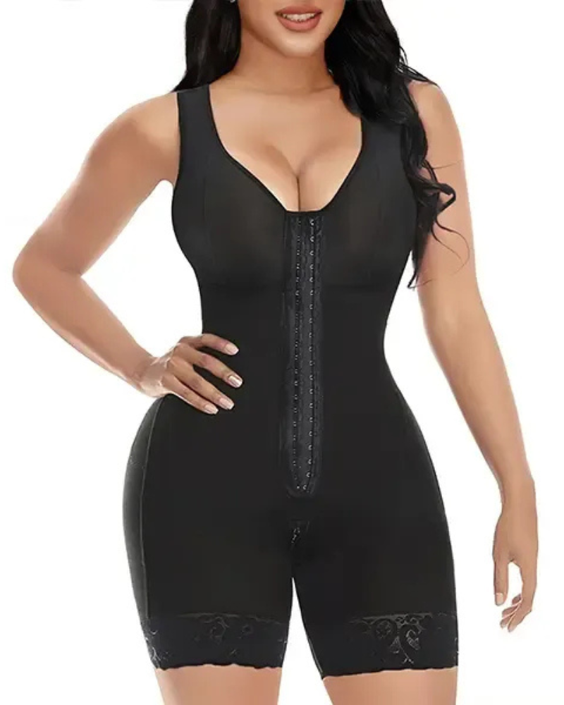 Flash Sale⚡️Extra Plus Size Shaper Bodysuit Tummy Control Shapewear With Bra-