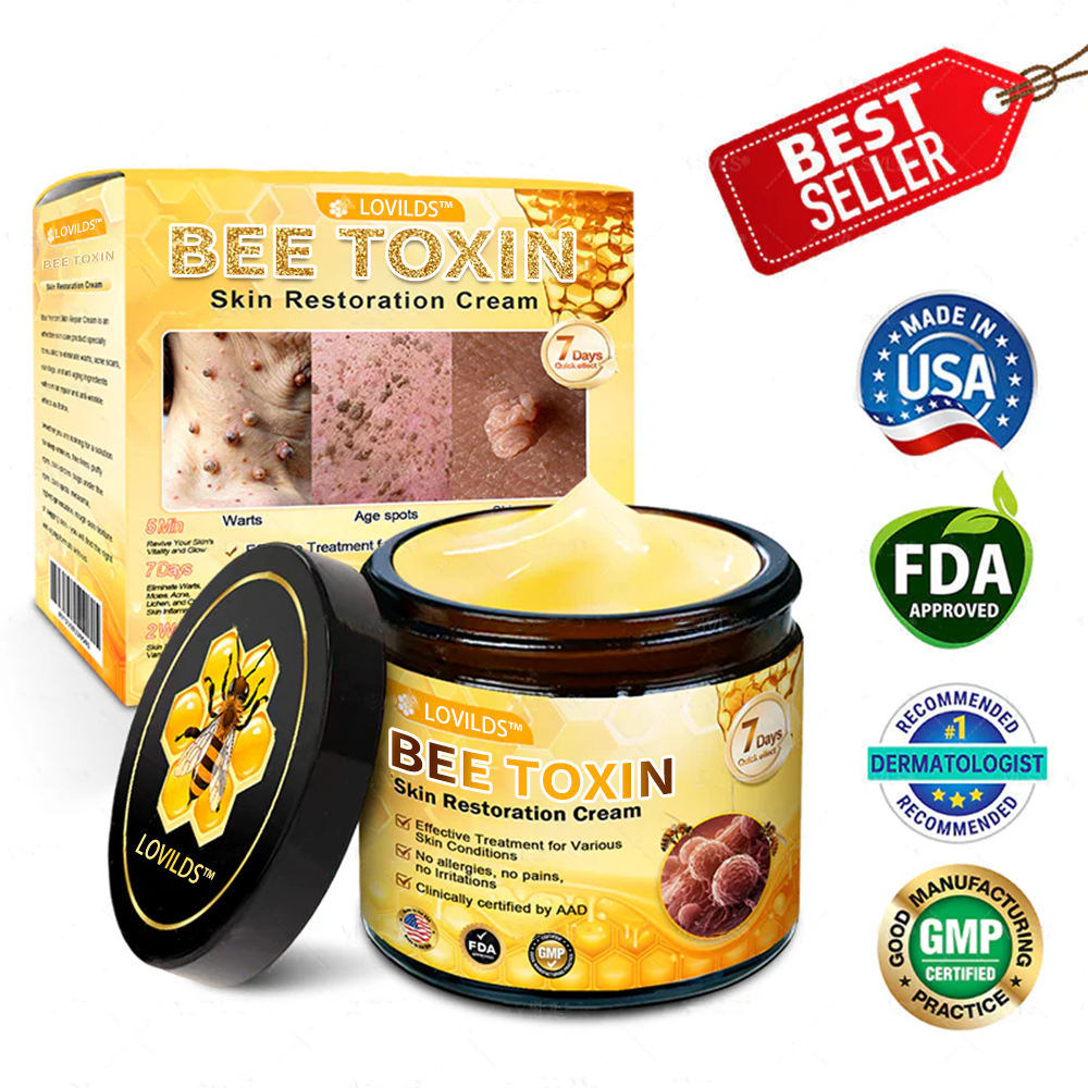 LOVILDS™ Bee Toxin Skin Repair Cream(AAD Recommended👨‍⚕️)