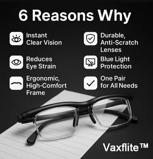 LOVILDS See Every Moment in Perfect Focus with Adjustable Focus Glasses