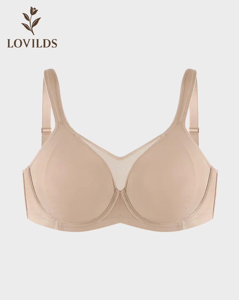 Plus Size Cooling Full Coverage Minimizer Bra