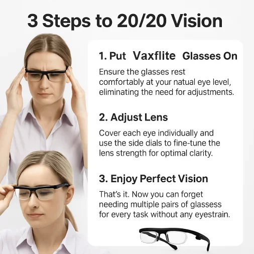 LOVILDS See Every Moment in Perfect Focus with Adjustable Focus Glasses