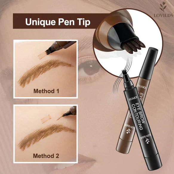 🔥 Final 3 Hours! 75% Off 🌸LOVILDS 🎁Buy 1 Get 1 Free🔥Waterproof Four-tip Beard and Eyebrow Pen✨-
