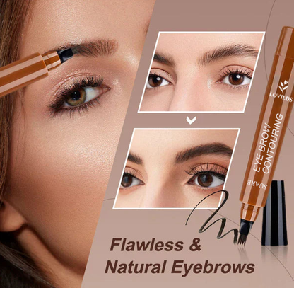 🔥 Final 3 Hours! 75% Off 🌸LOVILDS 🎁Buy 1 Get 1 Free🔥Waterproof Four-tip Beard and Eyebrow Pen✨-