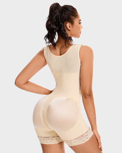 Flash Sale⚡️Extra Plus Size Shaper Bodysuit Tummy Control Shapewear With Bra-