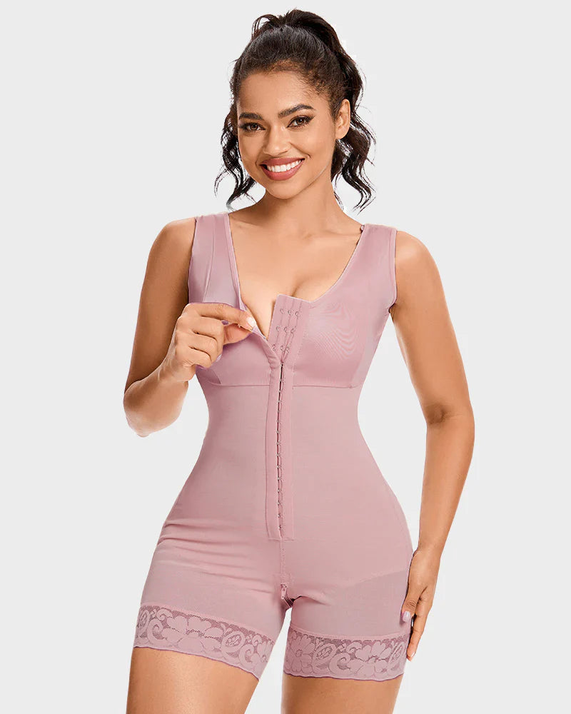 Flash Sale⚡️Extra Plus Size Shaper Bodysuit Tummy Control Shapewear With Bra-