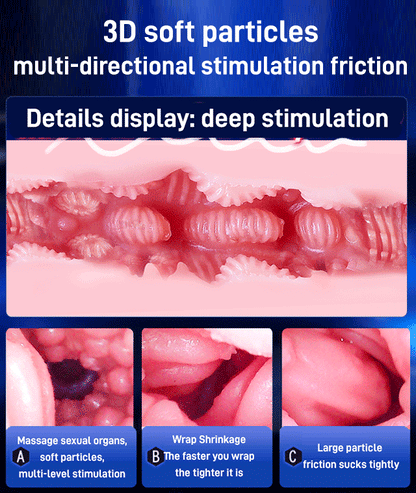 [Confidential Delivery]🔥 Overachiever Pro - Suction, Vibrating & Stroking Masturbator – 18+ Only