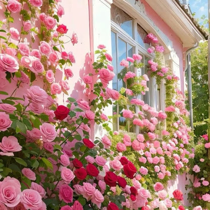 🌹【REPEATED FLOWERING】🌹CLIMBING ROSE SEEDS - HAPPINESS INCREASES