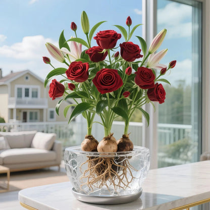 LOVILDS  ✨Hydroponic Rose Bulbs -Enchanting Fragrant🌹Can be grown in water or soil